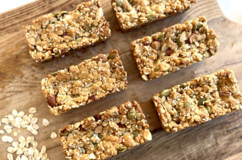 Buttery Oat and Macadamia Granola Bars